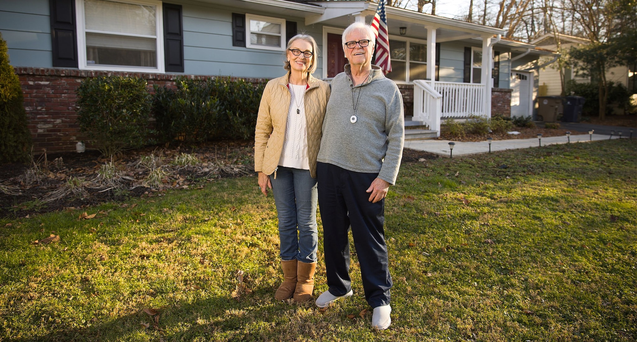 Home alone, an elderly man in Tennessee was trapped under a bookcase. Thankfully, he was wearing his ADT Medical Alert device and summoned help.